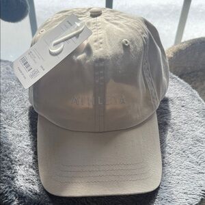 Athleta “Everyday Cap” in light khaki
